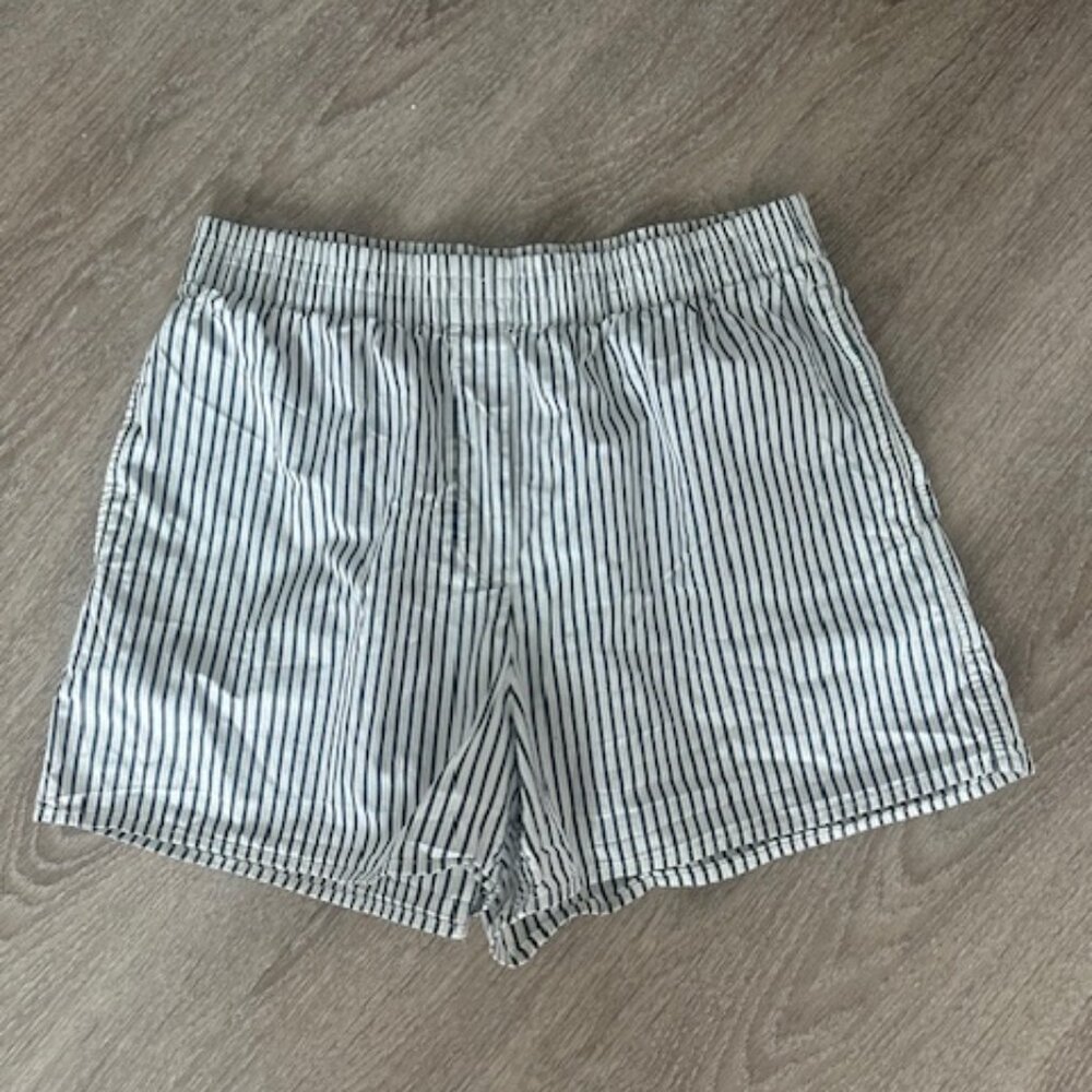 Aritzia Babton Striped Boxer Shorts